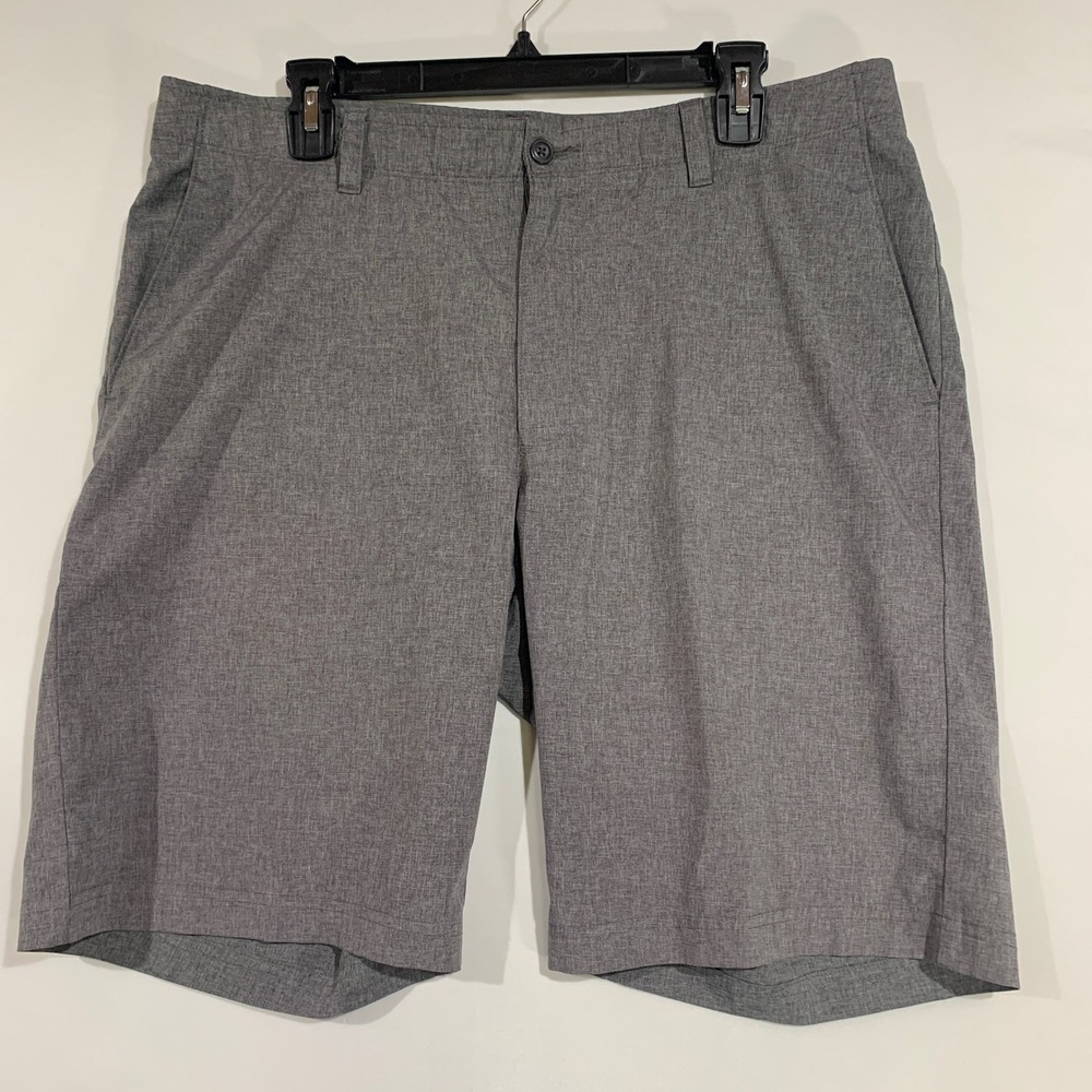 PGA Tour Golf Shorts Heather Gray Moisture Wicking Performance Mens Size‎ 36